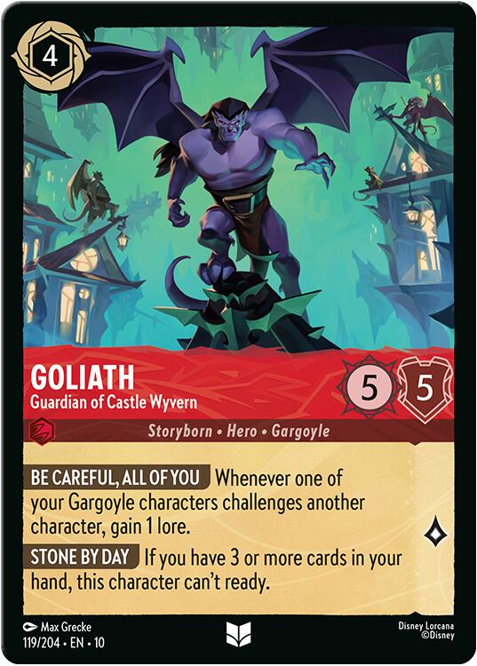 Goliath - Guardian of Castle Wyvern (119/204) [Whispers in the Well] Lorcana Single Disney | Red Claw Gaming