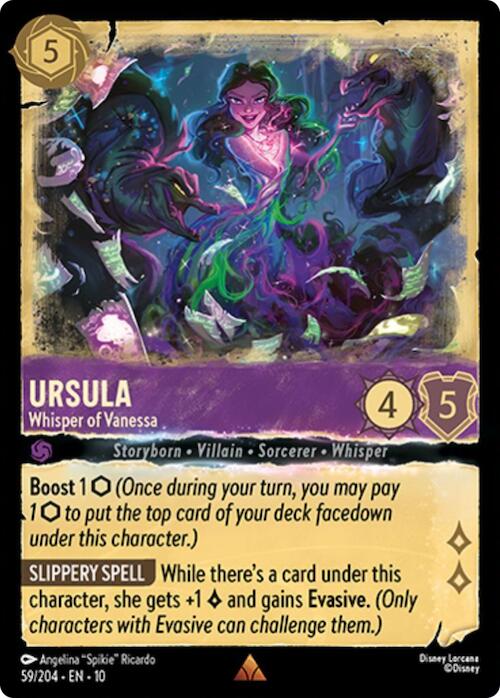 Ursula - Whisper of Vanessa (59/204) [Whispers in the Well] Lorcana Single Disney | Red Claw Gaming