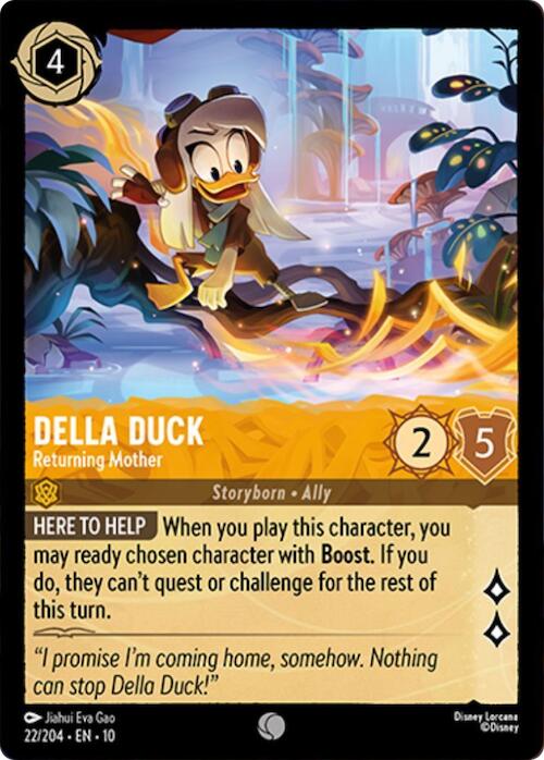 Della Duck - Returning Mother (22/204) [Whispers in the Well] Lorcana Single Disney | Red Claw Gaming