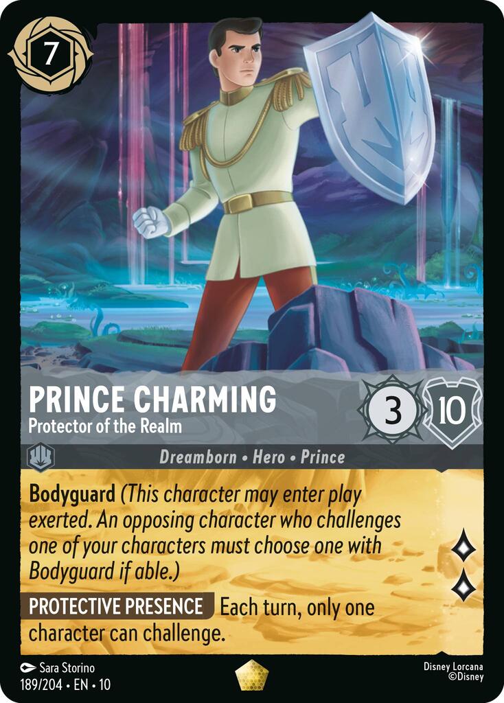 Prince Charming - Protector of the Realm (189/204) [Whispers in the Well] Lorcana Single Disney | Red Claw Gaming