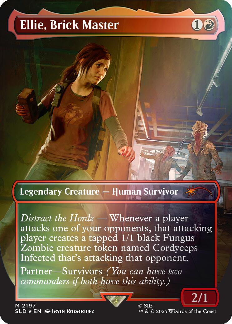Ellie, Brick Master (Rainbow Foil) [Secret Lair Drop Series] MTG Single Magic: The Gathering | Red Claw Gaming