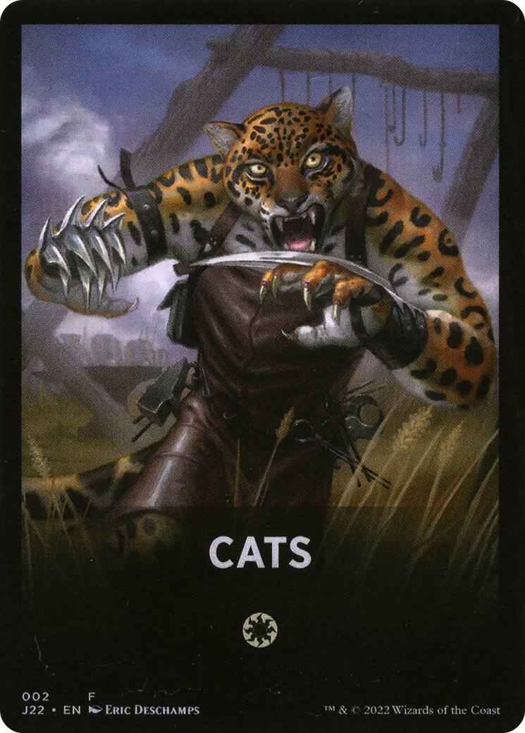 Cats Theme Card [Jumpstart 2022 Front Cards] MTG Single Magic: The Gathering | Red Claw Gaming