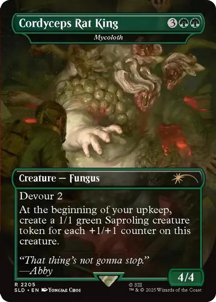 Cordyceps Rat King - Mycoloth [Secret Lair Drop Series] MTG Single Magic: The Gathering | Red Claw Gaming