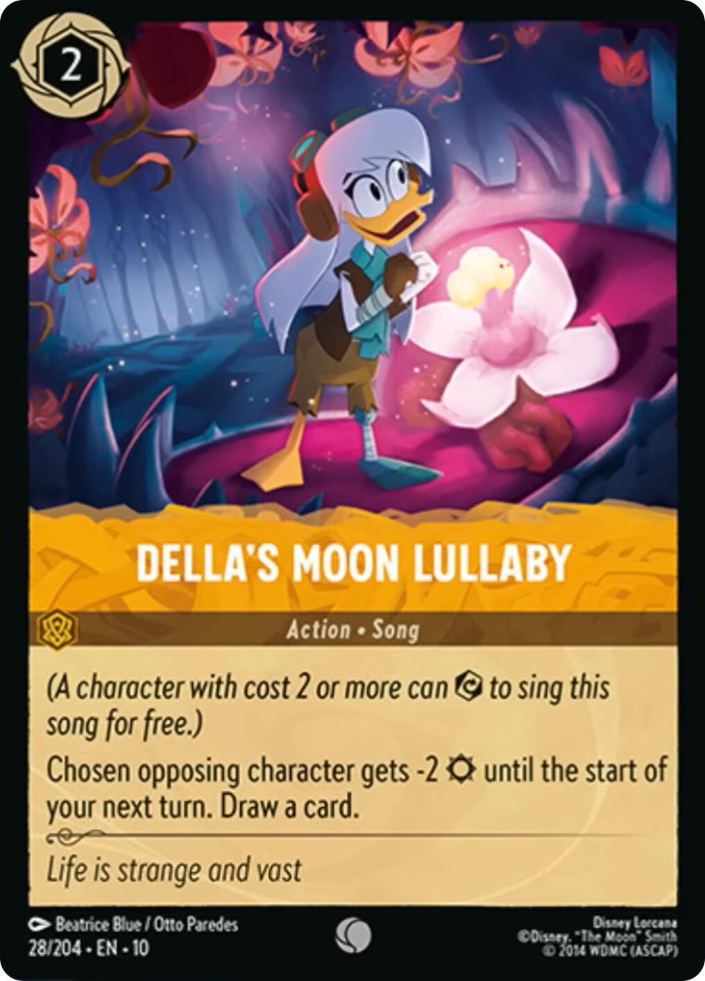 Della's Moon Lullaby (28/204) [Whispers in the Well] Lorcana Single Disney | Red Claw Gaming