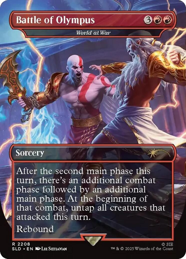 Battle of Olympus - World at War [Secret Lair Drop Series] MTG Single Magic: The Gathering | Red Claw Gaming
