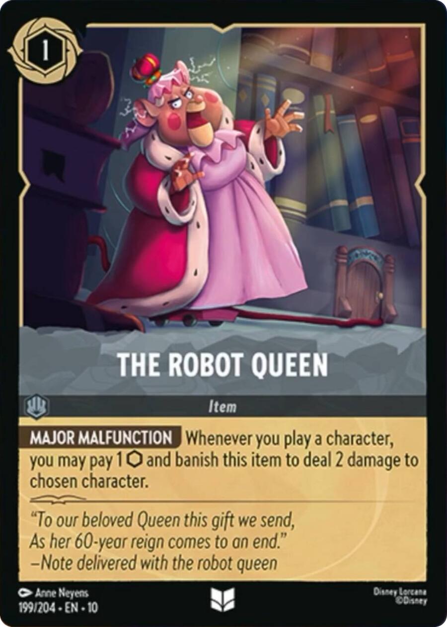 The Robot Queen (199/204) [Whispers in the Well] Lorcana Single Disney | Red Claw Gaming
