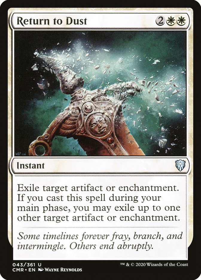 Return to Dust (43) [Commander Legends] MTG Single Magic: The Gathering | Red Claw Gaming