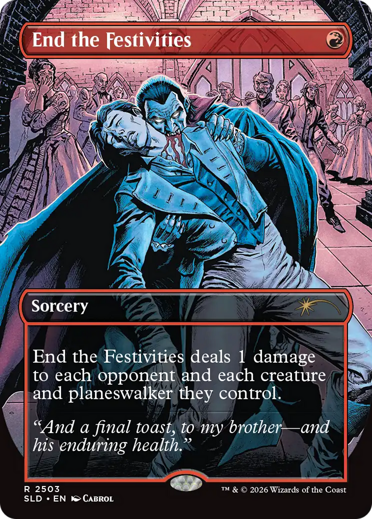 End the Festivities [Secret Lair Drop Series] MTG Single Magic: The Gathering | Red Claw Gaming