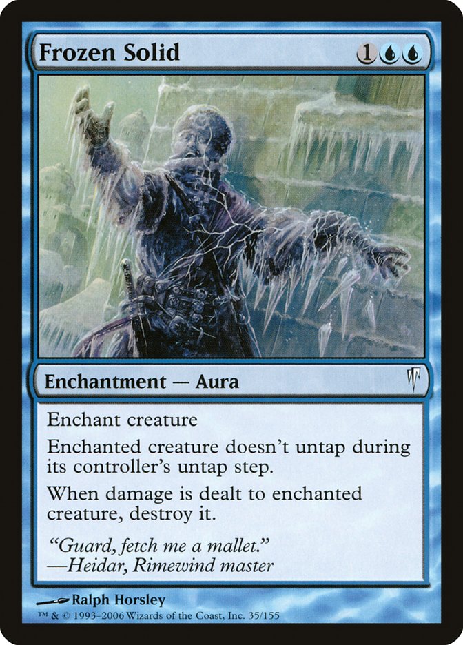 Frozen Solid [Coldsnap] MTG Single Magic: The Gathering | Red Claw Gaming