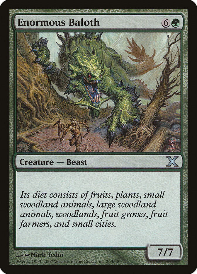 Enormous Baloth [Tenth Edition] MTG Single Magic: The Gathering | Red Claw Gaming