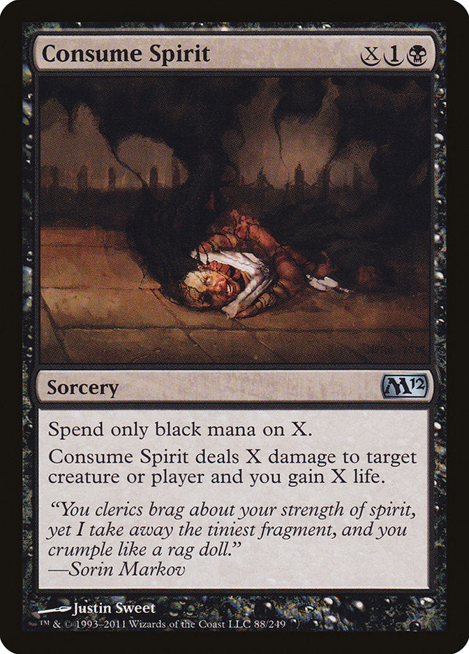 Consume Spirit [Magic 2012] MTG Single Magic: The Gathering | Red Claw Gaming