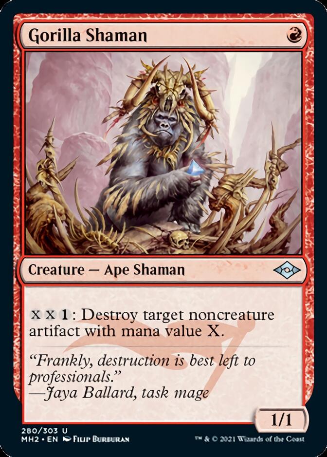 Gorilla Shaman [Modern Horizons 2] MTG Single Magic: The Gathering | Red Claw Gaming