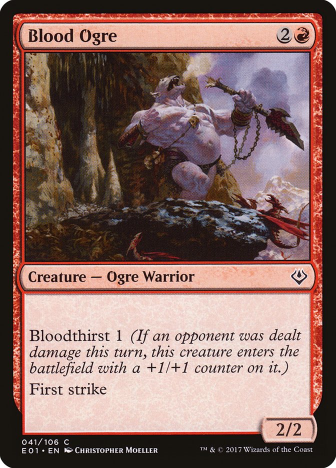 Blood Ogre [Archenemy: Nicol Bolas] MTG Single Magic: The Gathering | Red Claw Gaming