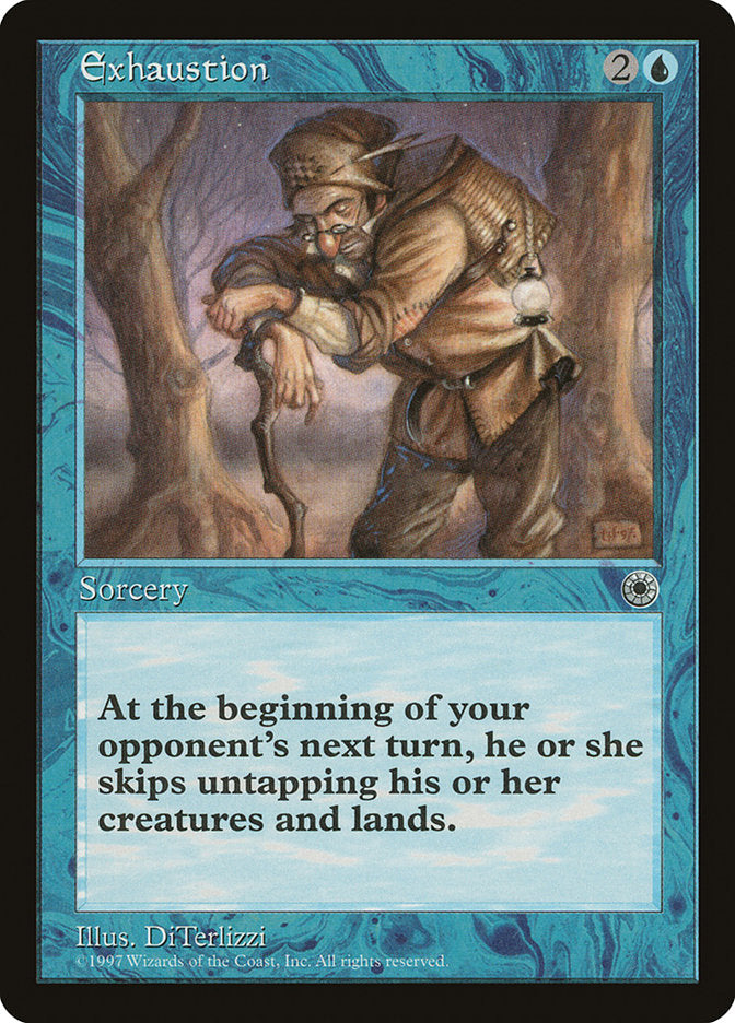 Exhaustion [Portal] MTG Single Magic: The Gathering | Red Claw Gaming