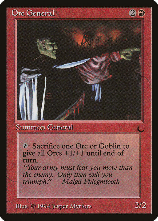 Orc General [The Dark] MTG Single Magic: The Gathering | Red Claw Gaming