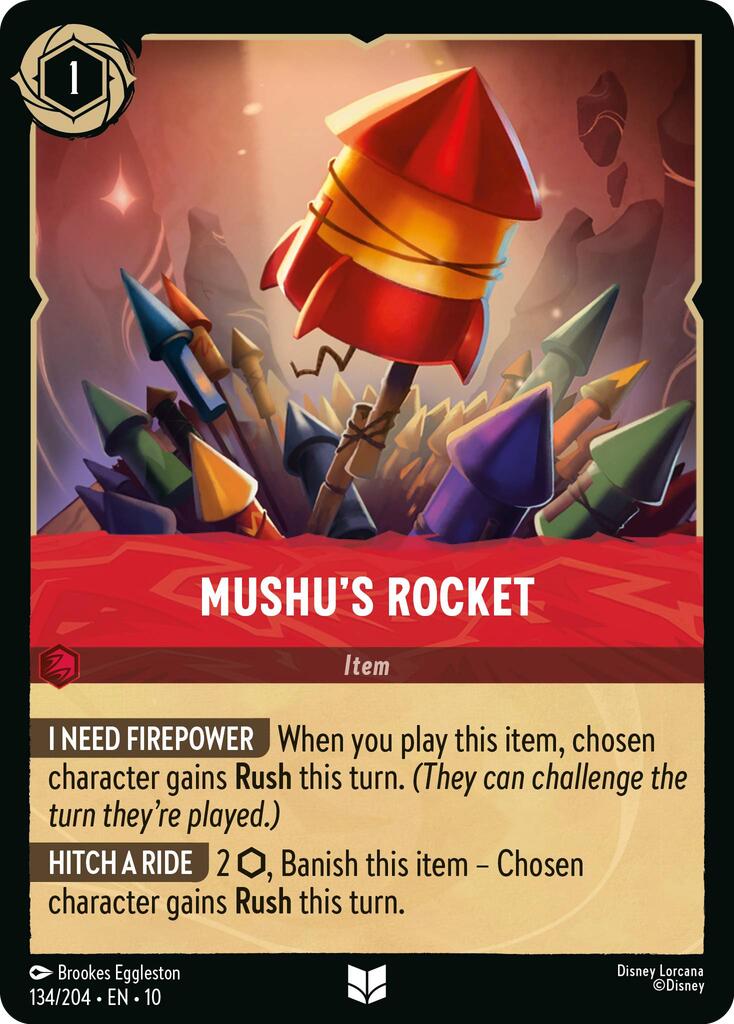 Mushu's Rocket (134/204) [Whispers in the Well] | Red Claw Gaming