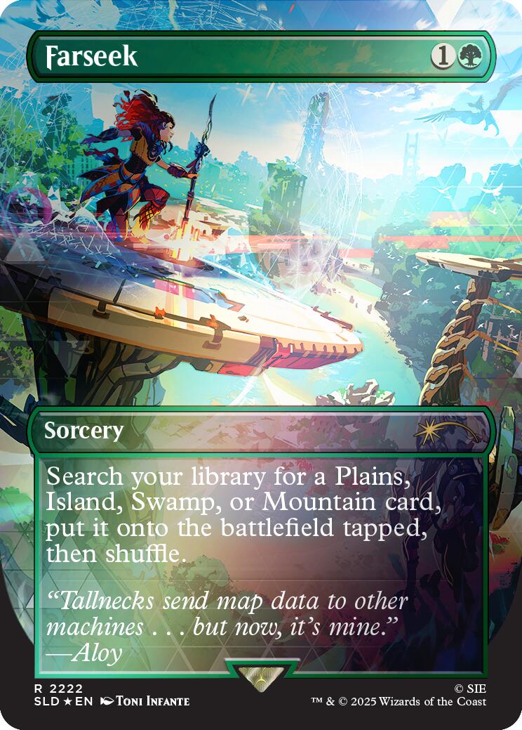 Farseek (Rainbow Foil) [Secret Lair Drop Series] MTG Single Magic: The Gathering | Red Claw Gaming