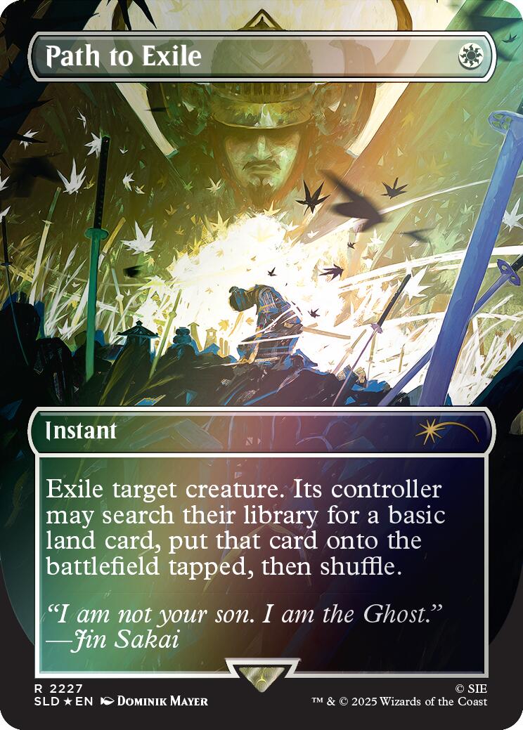 Path to Exile (2227) (Rainbow Foil) [Secret Lair Drop Series] MTG Single Magic: The Gathering | Red Claw Gaming