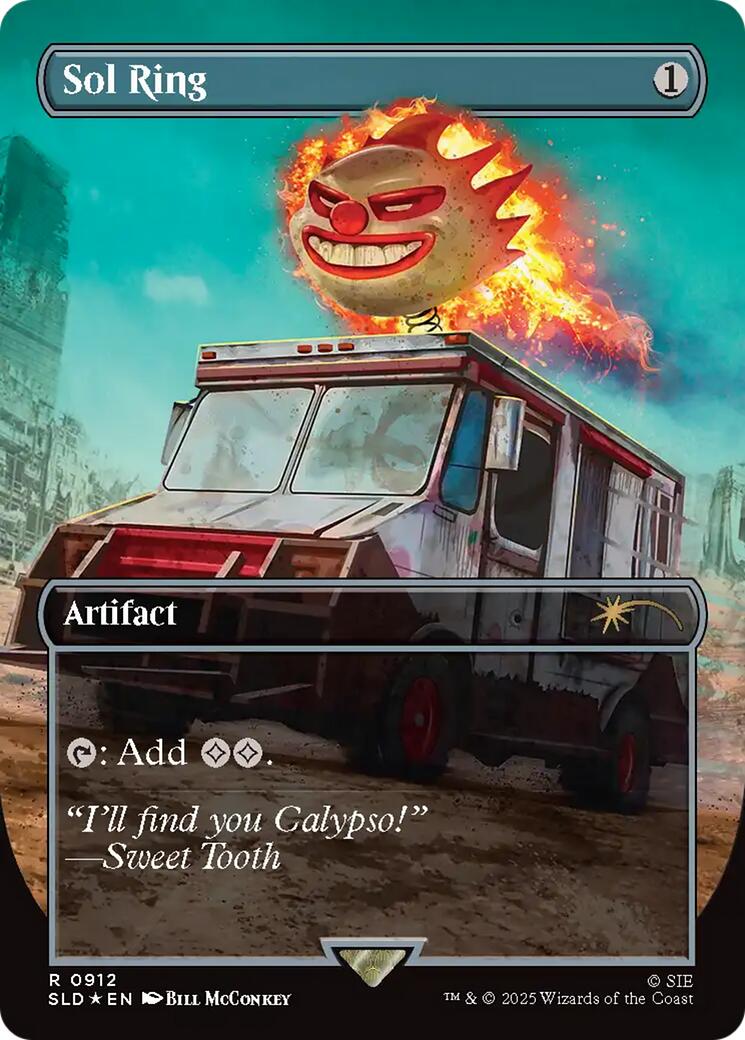 Sol Ring (0912) (Rainbow Foil) [Secret Lair Drop Series] MTG Single Magic: The Gathering | Red Claw Gaming