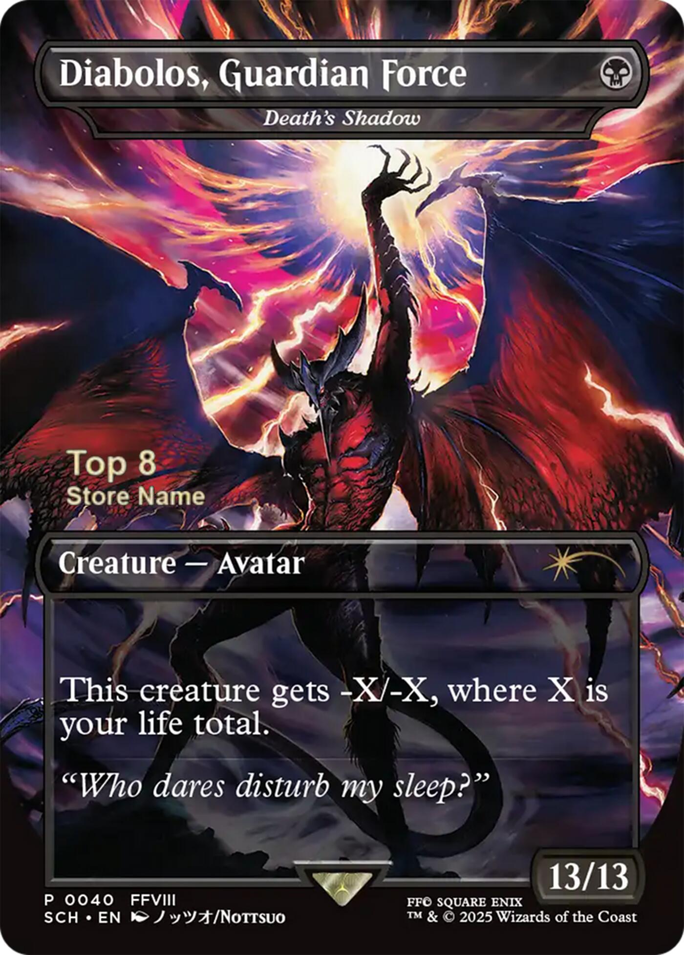 Diabolos, Guardian Force - Death's Shadow (Top 8) [Store Championships 2025] MTG Single Magic: The Gathering | Red Claw Gaming