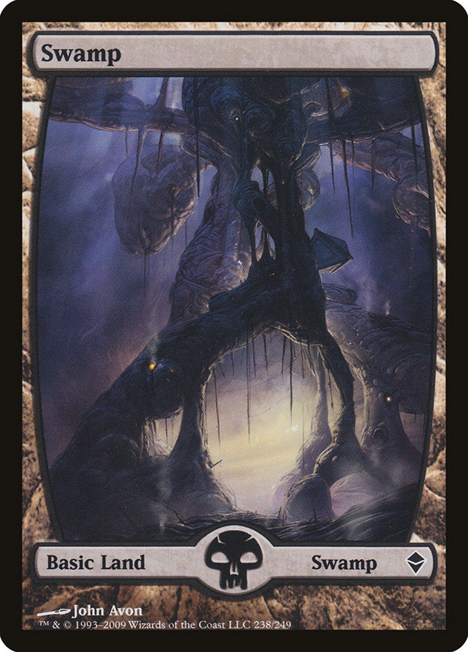 Swamp (238) [Zendikar] MTG Single Magic: The Gathering | Red Claw Gaming