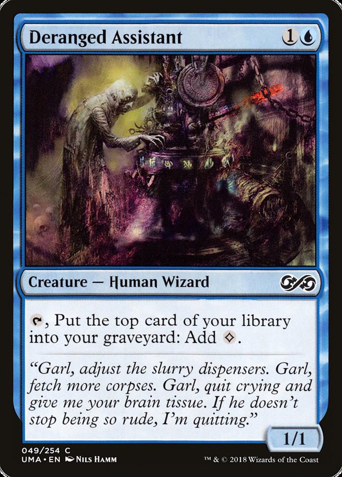 Deranged Assistant [Ultimate Masters] MTG Single Magic: The Gathering | Red Claw Gaming