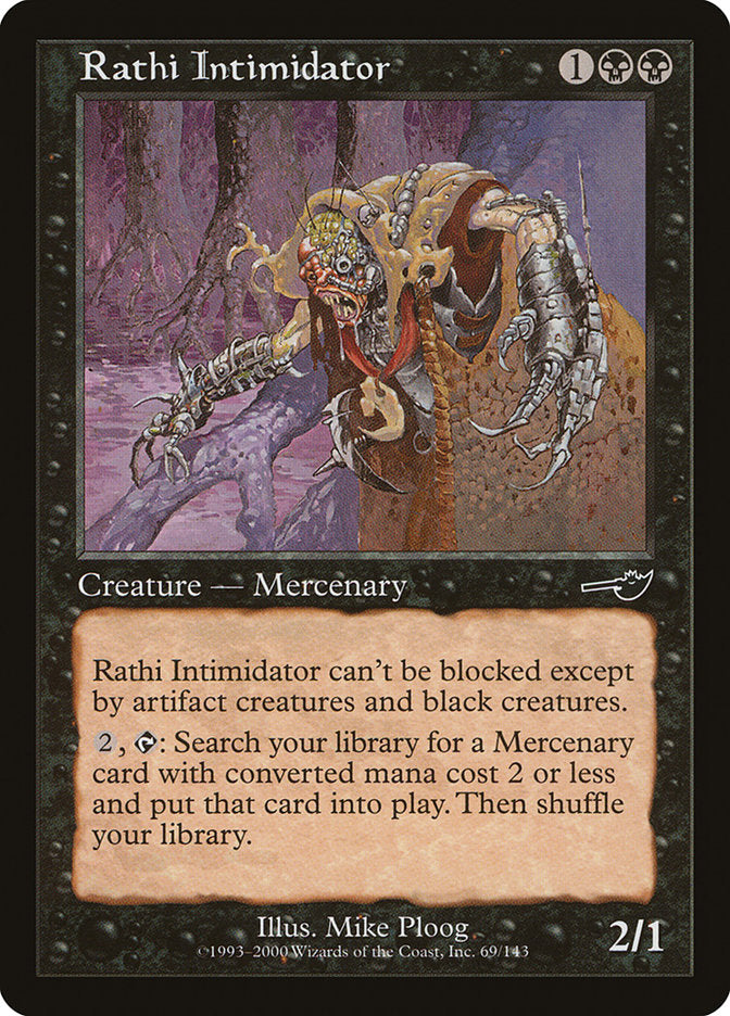 Rathi Intimidator [Nemesis] MTG Single Magic: The Gathering | Red Claw Gaming