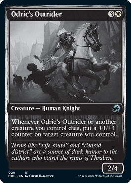Odric's Outrider [Innistrad: Double Feature] MTG Single Magic: The Gathering | Red Claw Gaming