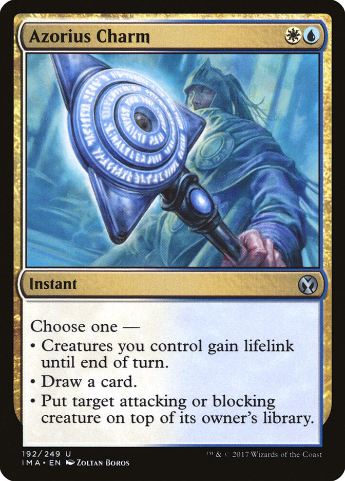 Azorius Charm [Iconic Masters] MTG Single Magic: The Gathering | Red Claw Gaming