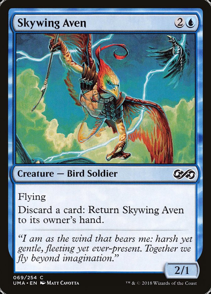 Skywing Aven [Ultimate Masters] MTG Single Magic: The Gathering | Red Claw Gaming