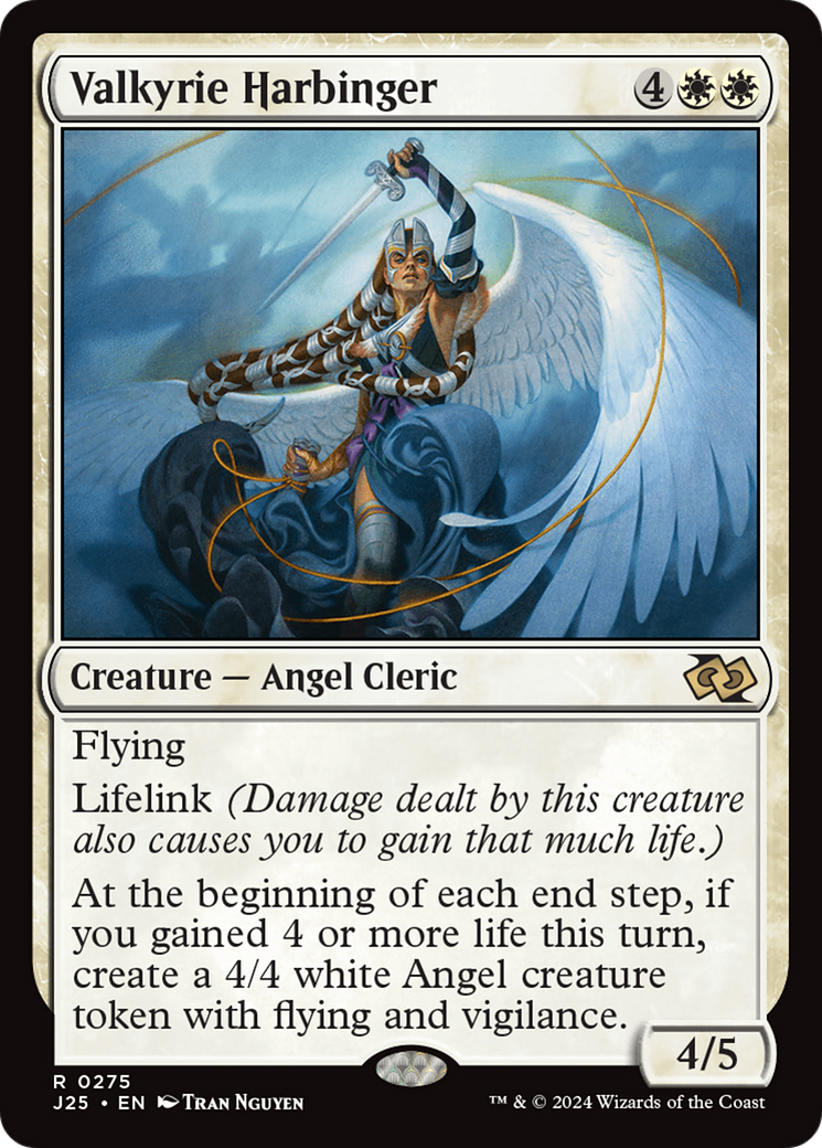 Valkyrie Harbinger [Foundations Jumpstart] MTG Single Magic: The Gathering | Red Claw Gaming
