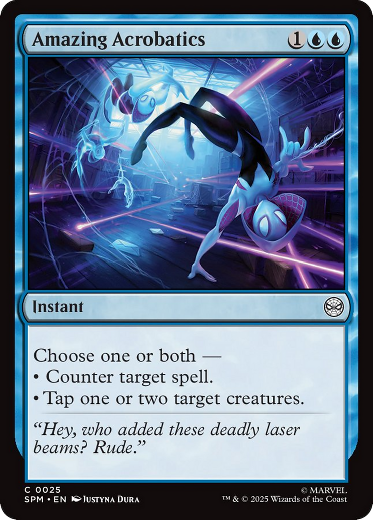 Amazing Acrobatics [Marvel's Spider-Man] MTG Single Magic: The Gathering | Red Claw Gaming