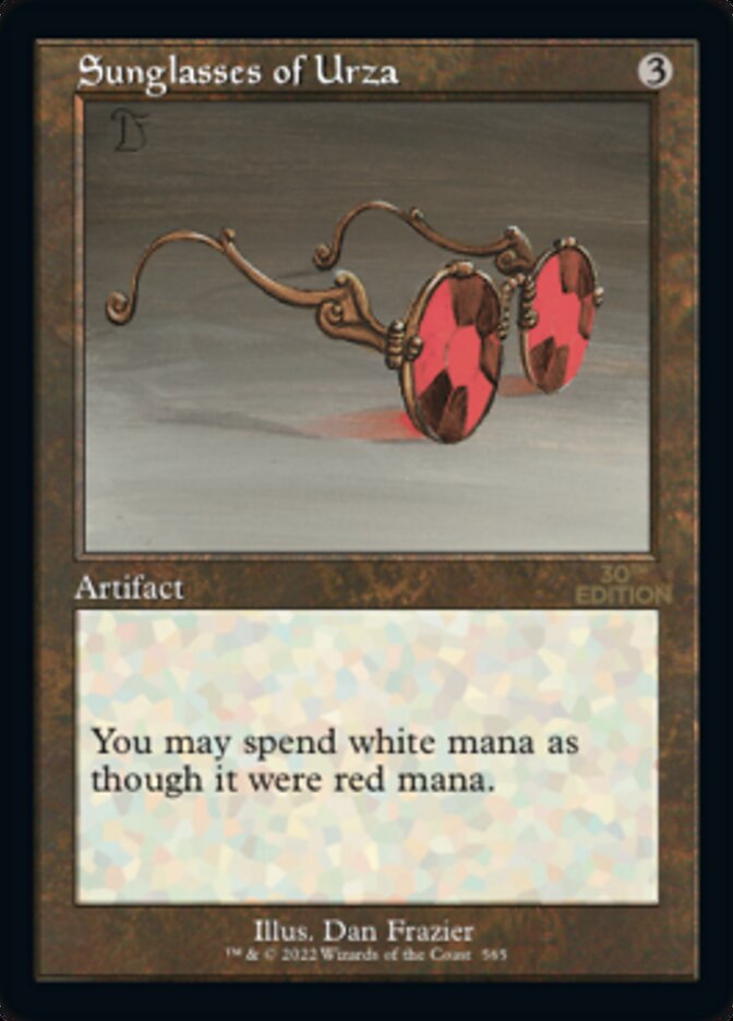 Sunglasses of Urza (Retro) [30th Anniversary Edition] MTG Single Magic: The Gathering | Red Claw Gaming