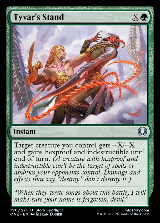 Tyvar's Stand [Phyrexia: All Will Be One] MTG Single Magic: The Gathering | Red Claw Gaming