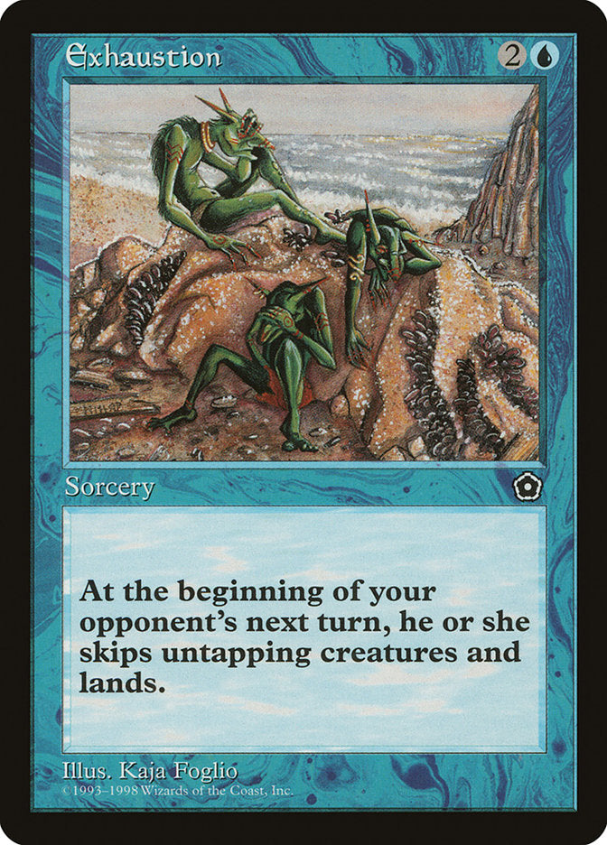 Exhaustion [Portal Second Age] MTG Single Magic: The Gathering | Red Claw Gaming