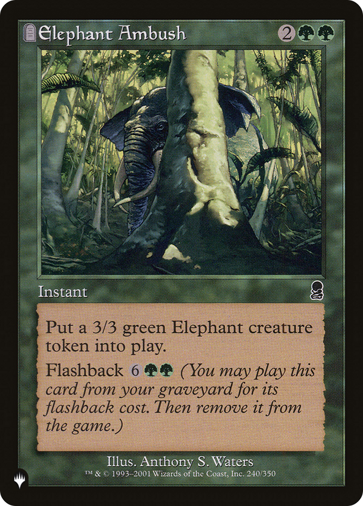 Elephant Ambush [The List] MTG Single Magic: The Gathering | Red Claw Gaming