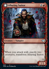 Alluring Suitor // Deadly Dancer (Showcase Fang Frame) [Innistrad: Crimson Vow] MTG Single Magic: The Gathering | Red Claw Gaming
