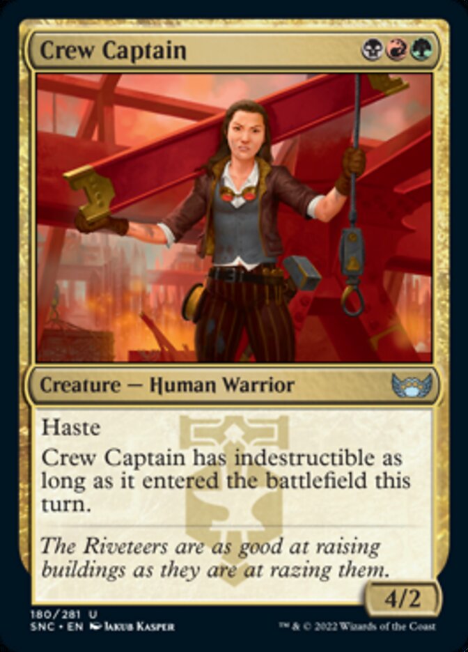 Crew Captain [Streets of New Capenna] MTG Single Magic: The Gathering | Red Claw Gaming