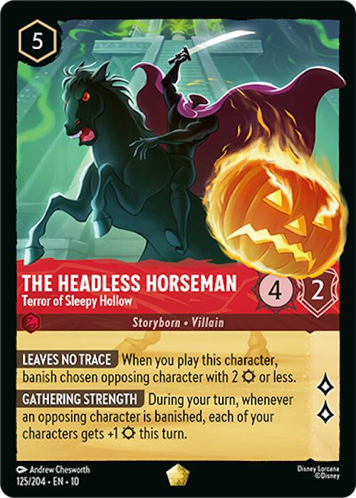The Headless Horseman - Terror of Sleepy Hollow (125/204) [Whispers in the Well] | Red Claw Gaming