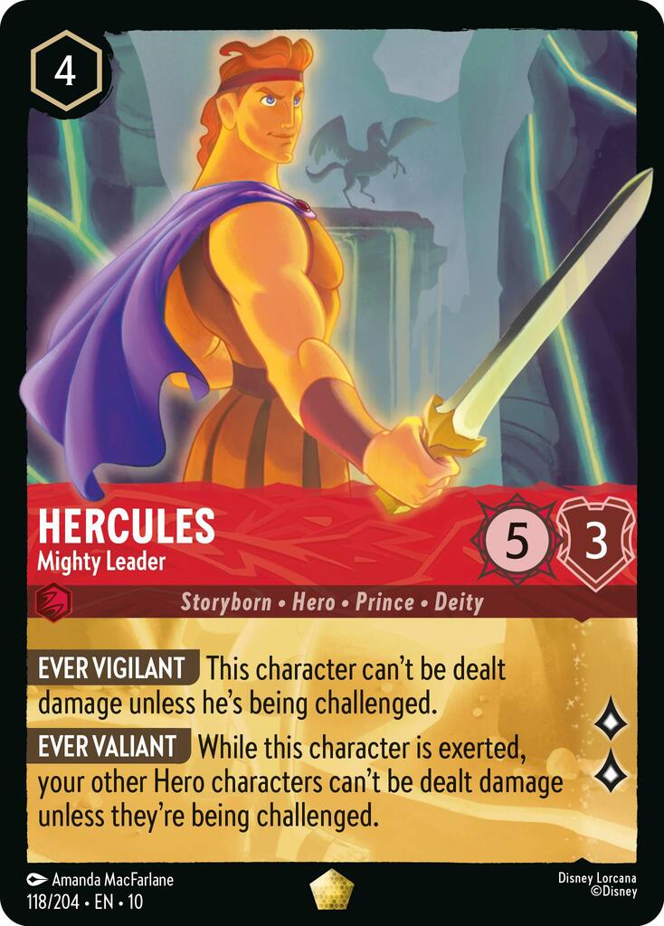 Hercules - Mighty Leader (118/204) [Whispers in the Well] | Red Claw Gaming