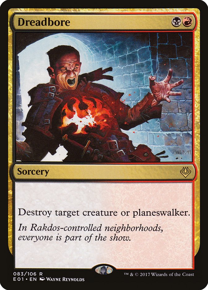 Dreadbore [Archenemy: Nicol Bolas] MTG Single Magic: The Gathering | Red Claw Gaming