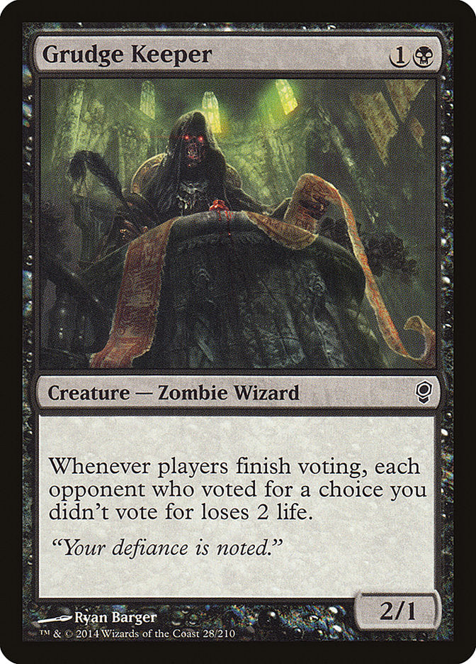 Grudge Keeper [Conspiracy] MTG Single Magic: The Gathering | Red Claw Gaming