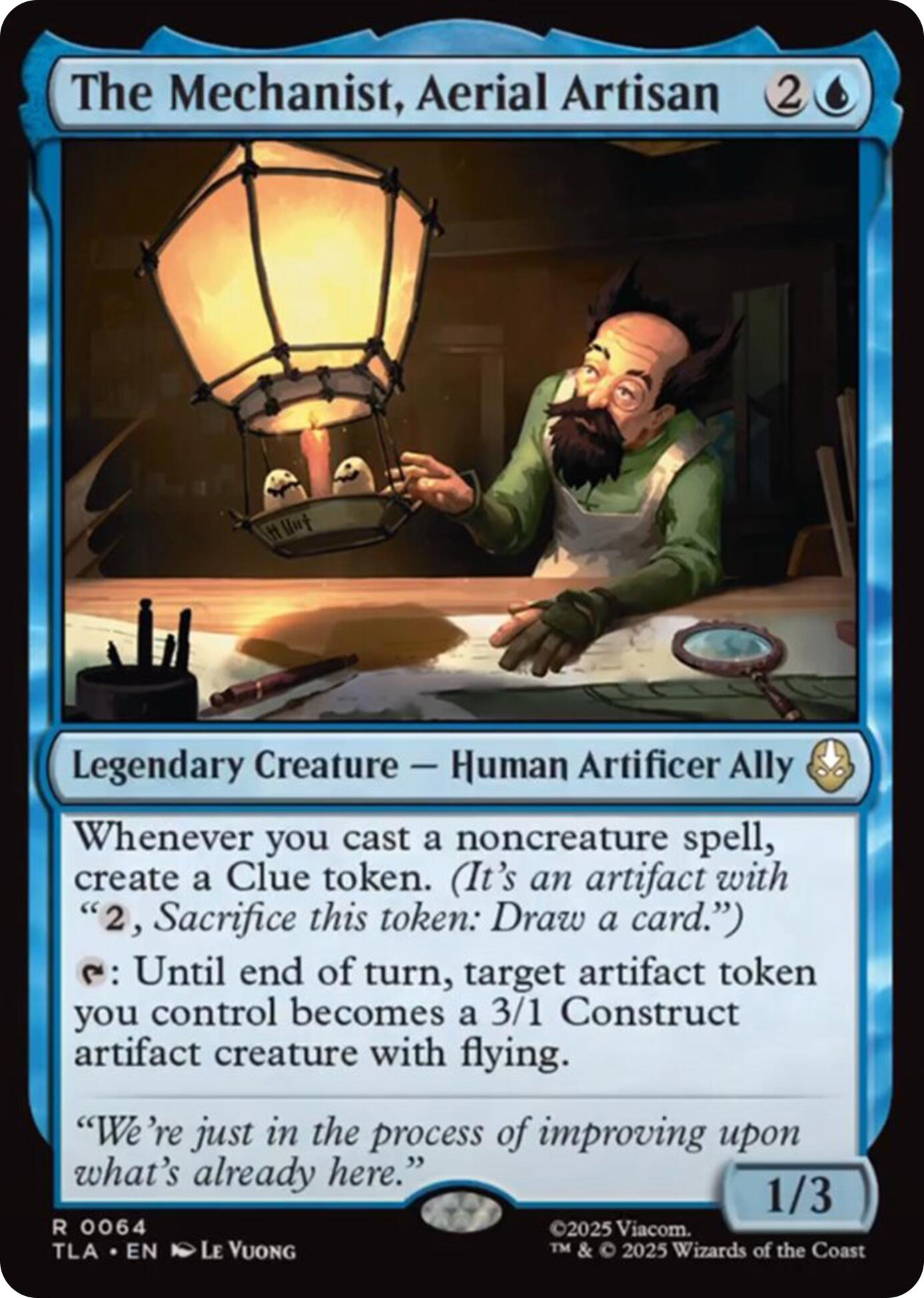 The Mechanist, Aerial Artisan [Avatar: The Last Airbender] MTG Single Magic: The Gathering | Red Claw Gaming