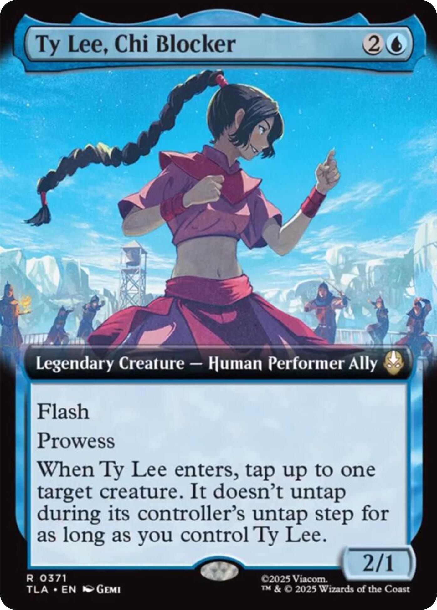 Ty Lee, Chi Blocker (Extended Art) [Avatar: The Last Airbender] MTG Single Magic: The Gathering | Red Claw Gaming
