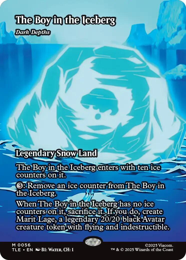 The Boy in the Iceberg - Dark Depths [Avatar: The Last Airbender: Eternal-Legal] MTG Single Magic: The Gathering | Red Claw Gaming
