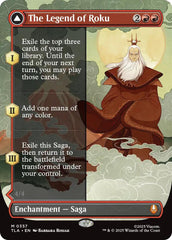 The Legend of Roku (Borderless) [Avatar: The Last Airbender] MTG Single Magic: The Gathering | Red Claw Gaming