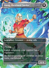Aang, at the Crossroads (Borderless) [Avatar: The Last Airbender] MTG Single Magic: The Gathering | Red Claw Gaming