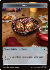Leviathan // Food Double-Sided Token [Marvel Super Heroes Tokens] | Red Claw Gaming
