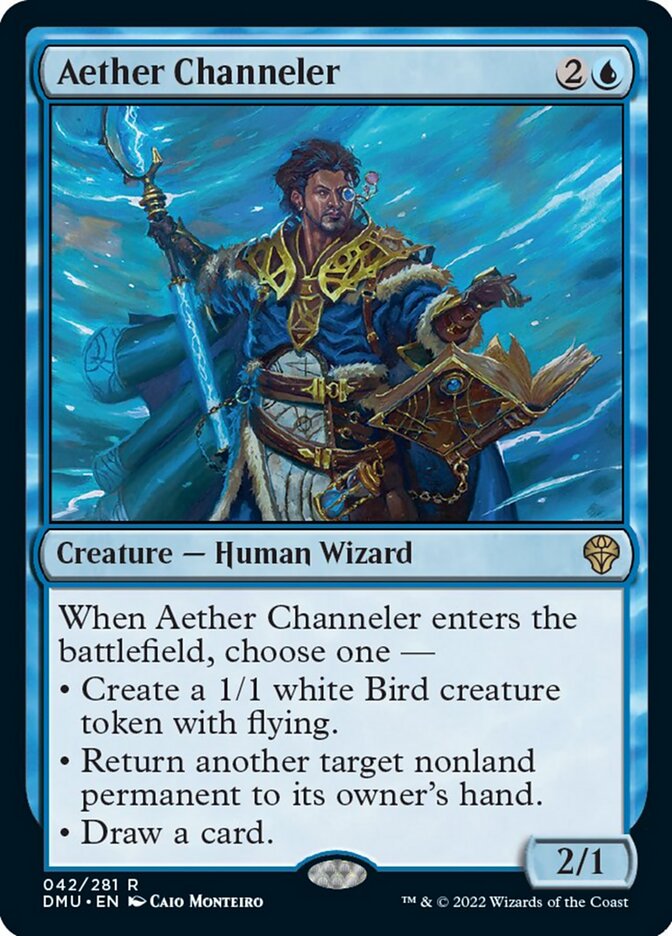 Aether Channeler [Dominaria United] MTG Single Magic: The Gathering | Red Claw Gaming