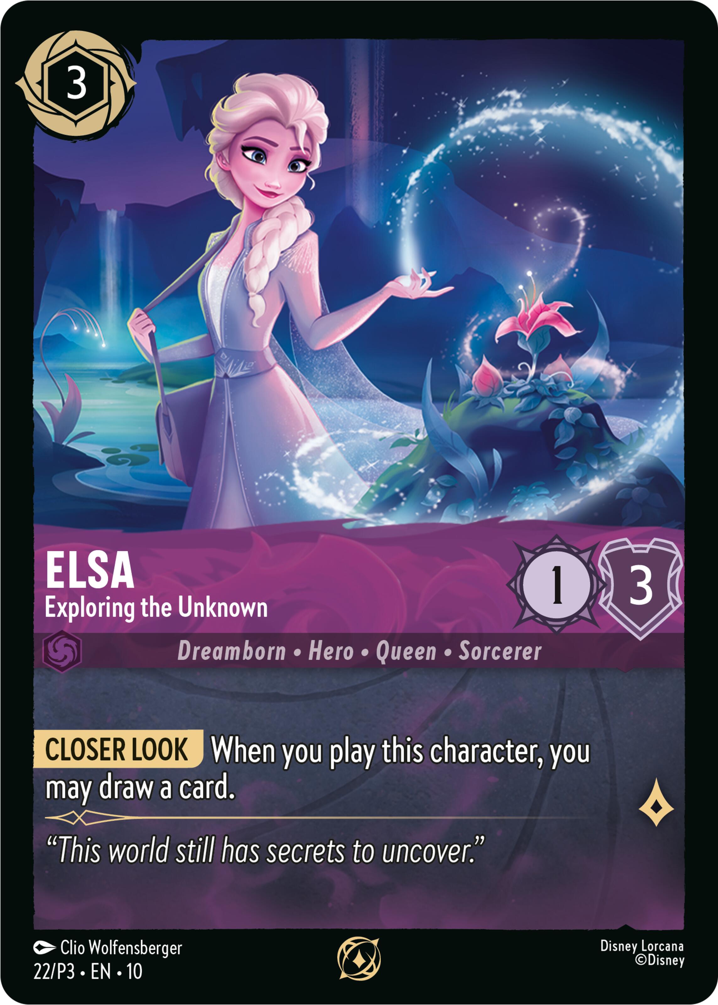 Elsa - Exploring the Unkown (22) [Promo Cards] Lorcana Single Disney | Red Claw Gaming